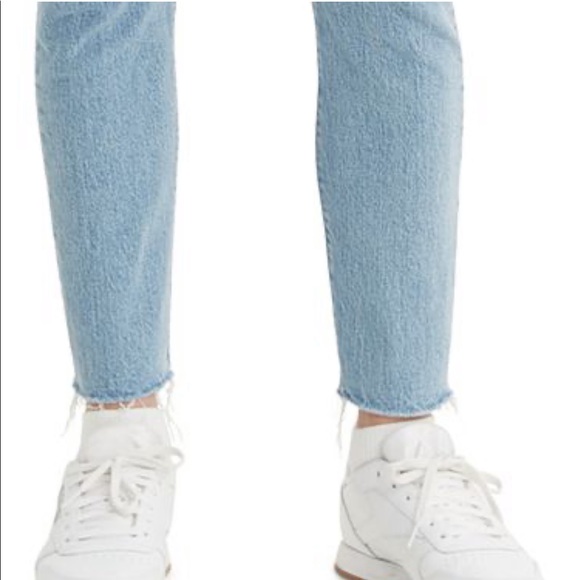 Levi’s 501 high rise skinny jean in tango raw hem - Picture 16 of 16